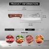 Kegani Meat Cleaver Knife - Heavy Duty Bone Chopper - 1.4 Lbs Butcher Knife Bone Knife - High Carbon Steel Butcher Knife For Meat Cutting