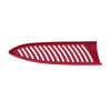 Farberware Professional 6-inch Ceramic Chef Knife with Red Blade Cover and Handle