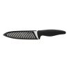 Farberware Professional 6-inch Ceramic Chef Knife with Black Blade Cover and Handle