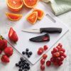 Farberware Edgekeeper Classic 3.5-inch Paring Knife with Black Self-Sharpening Sleeve and Handle