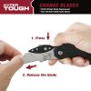 Hyper Tough 3-Pack Folding Lockback Utility Knives, Model 10715