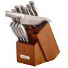 Farberware Edgekeeper Professional 18 Piece Forged Hollow Handle Stainless Steel Knife Block Set